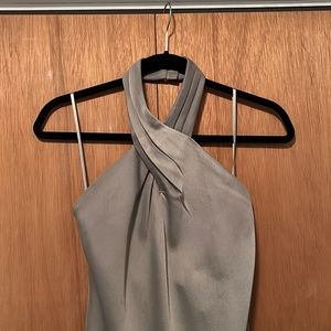 Bhldn Ruby Satin Charmeuse Dress